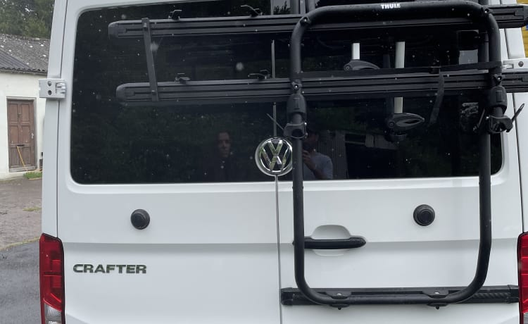 Off grid luxe Volkswagen crafter 2020 (3 slaapplaatsen)