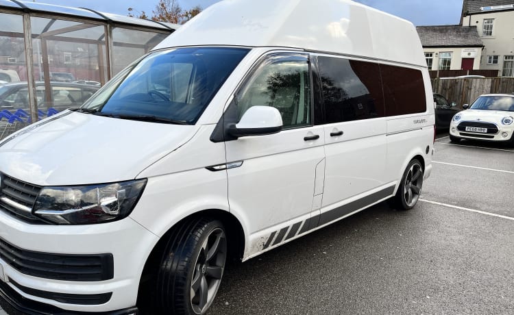 Winston – Volkswagen Campervan mit 4 Schlafplätzen aus dem Jahr 2016