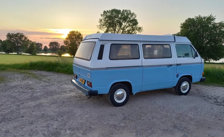 Stitch – Retro 5p Volkswagen Westfalia campervan uit 1982 Stitch