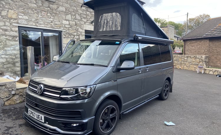 4 berth Volkswagen campervan from 2017