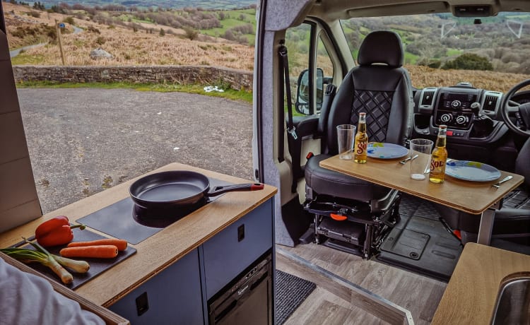 Debbie – Modern Luxury Camper - Perfect for Winter Camping Trips