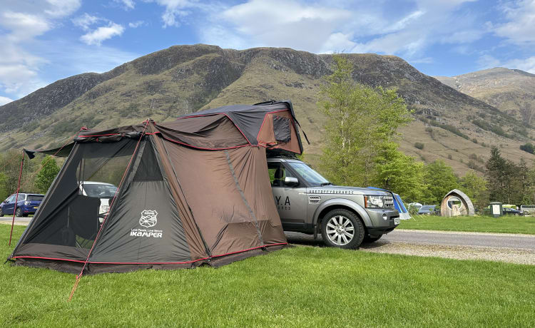 Disco – Land Rover Discovery 4 + iKamper Rooftop Tent