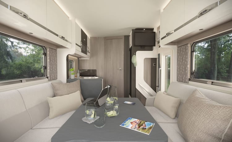 2023 Swift Escape 694 Luxury Island Bed Model