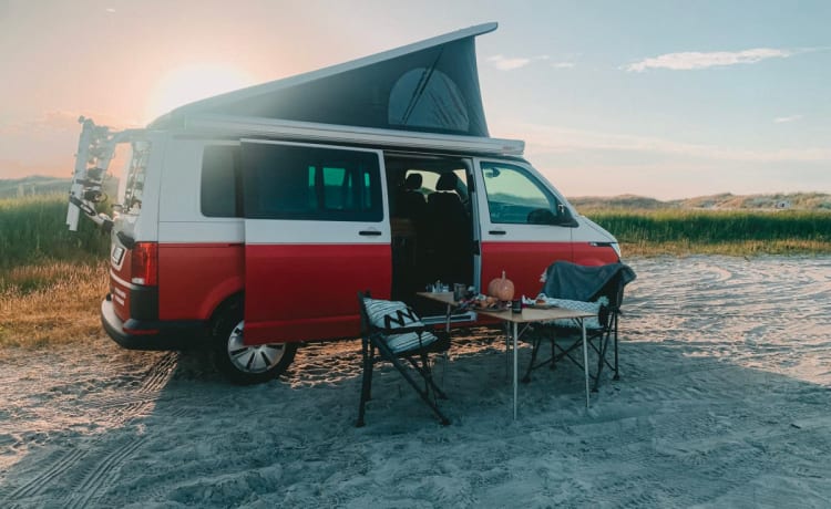 Tünn – Transmission intégrale VW T6.1 - le camping-car de bien-être avec beaucoup d'espace !