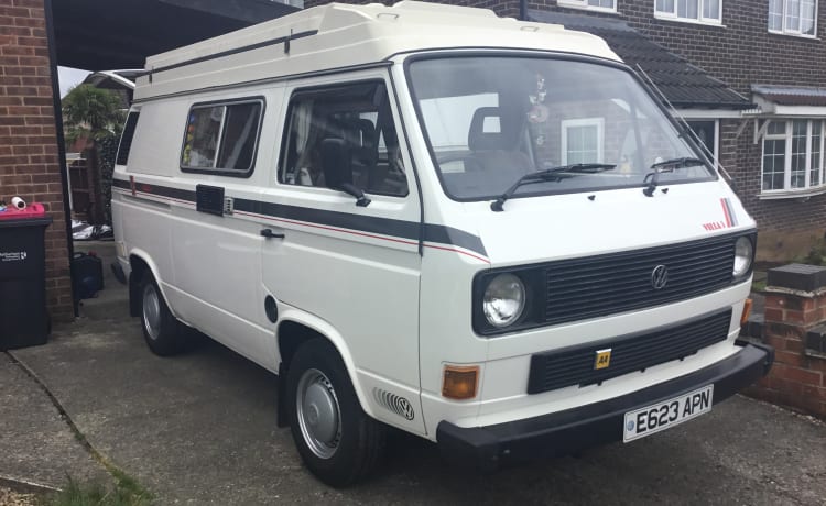 Gurty – VW T25 Holdworth conversie