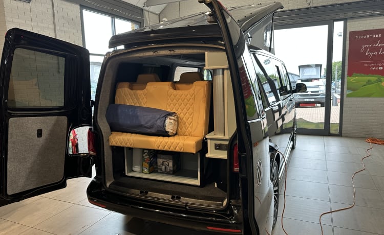 4 berth Volkswagen campervan from 2020