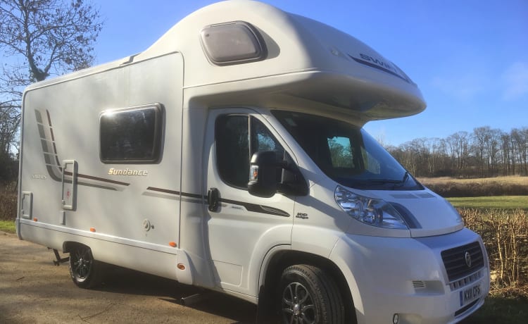 Sundance – Camper 4 posti letto Swift Sundance