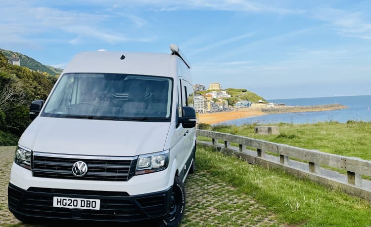 Off grid luxe Volkswagen crafter 2020 (3 slaapplaatsen)