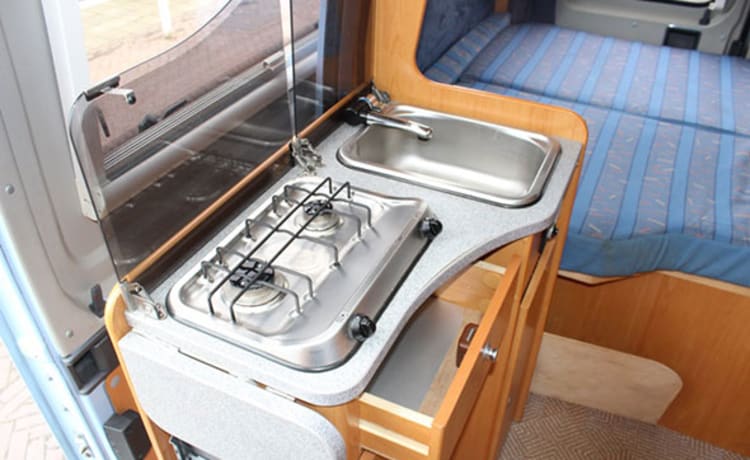 Comfortable camper bus