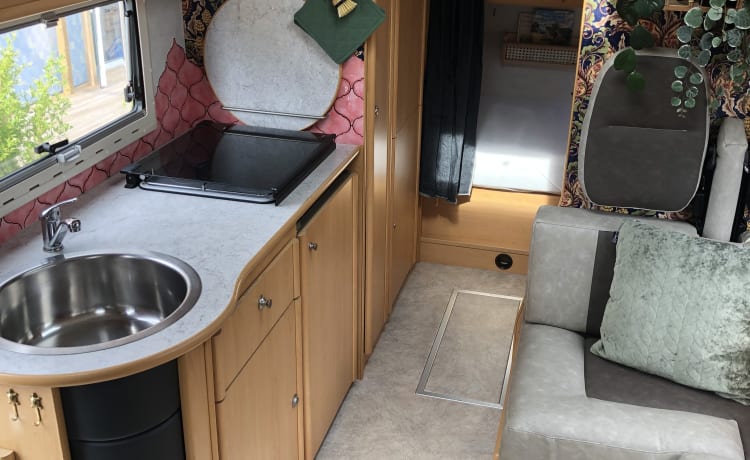 🌿 Spacious and atmospheric 4 p family camper