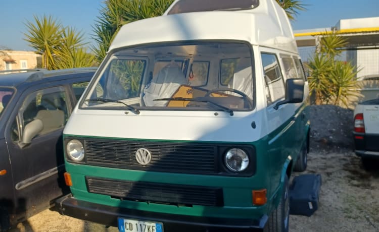 Celì – Dans le Salento avec notre légendaire Vw T3 Joker