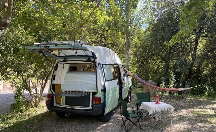 Koos – Hippe camper T4 Volkswagen