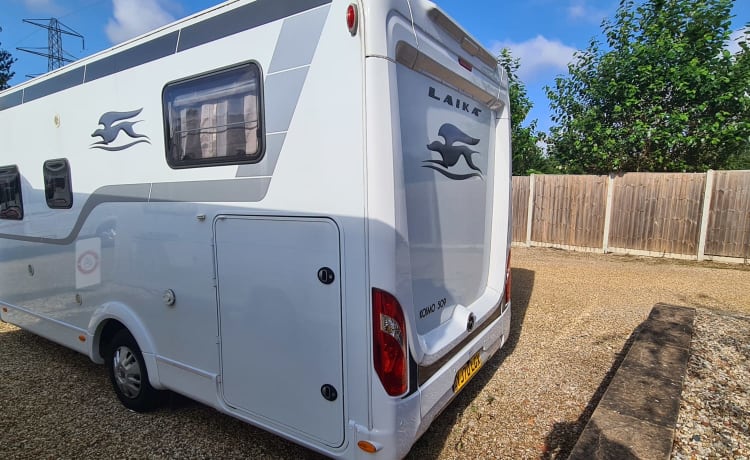 4 berth Laika semi-integrated from 2021 Goboony Insurance