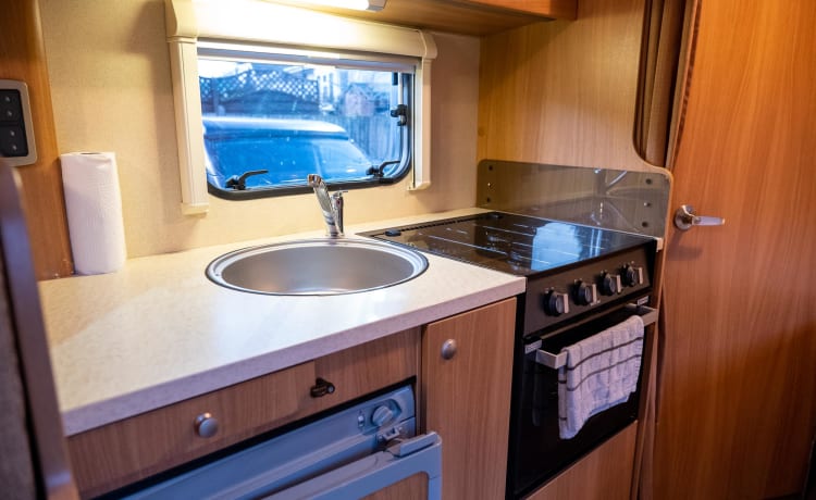 Daphne – 4 Birth Motorhome - Well established motorhome hire company! 