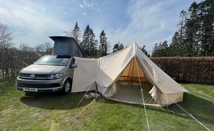 4 berth Volkswagen bus from 2018