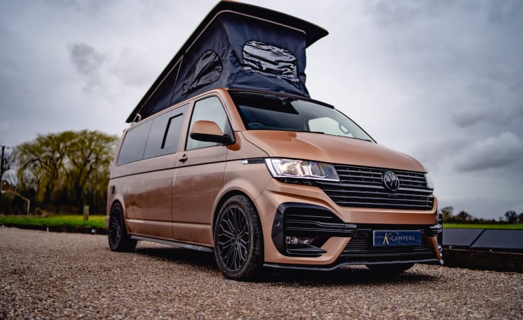 Bronze VW – 4 berth Volkswagen campervan from 2023