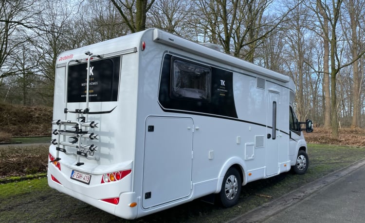 Rijkelijk uitgeruste Dethleffs Motorhome!