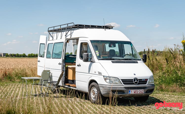 Marcelleke – Super gemütlich umgebauter Mercedes Sprinter Campervan L2H2