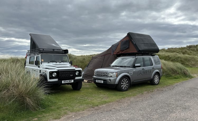 Disco – Land Rover Discovery 4 + iKamper-Dachzelt