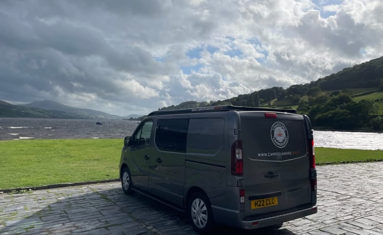 4-persoons Vauxhall Vivaro campervan