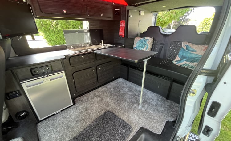 Calipso – 2 berth vauxhall Vivaro campervan  2013