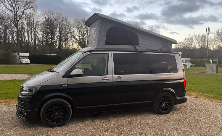 4 berth Volkswagen campervan from 2018