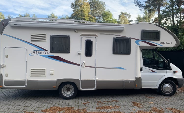 Ideal family camper 6p