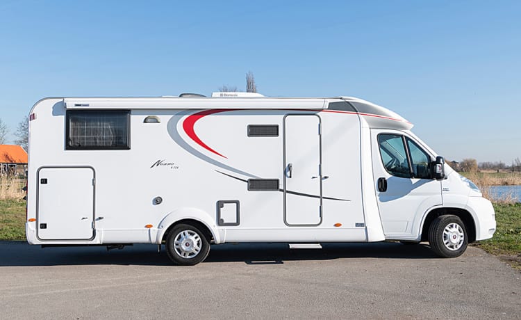 Burstner 2p – Camper Burstner, completamente attrezzato e con inventario completo!!