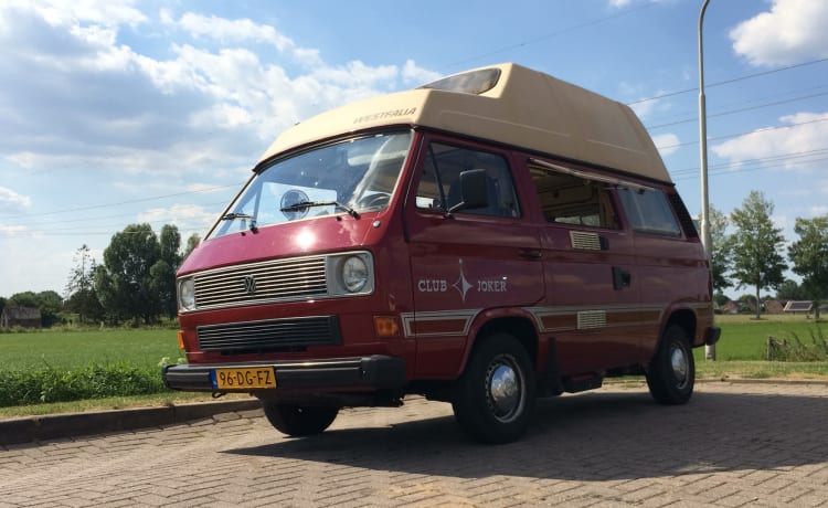 Mooie complete VW T3 Westfalia club joker te huur 