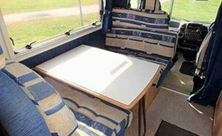 6 person McLouis 690 motorhome with alcove