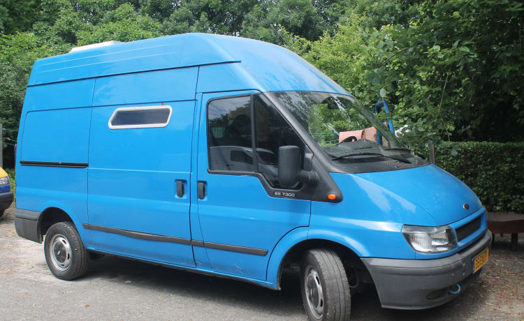 De Blauwe droom – Ford Transit, le rêve bleu