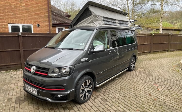 4-5 berth VW T6 LWB Campervan - Fully Equipped - 2020