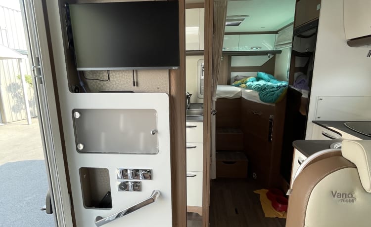 Mobil home flambant neuf pour vos voyages d'aventure