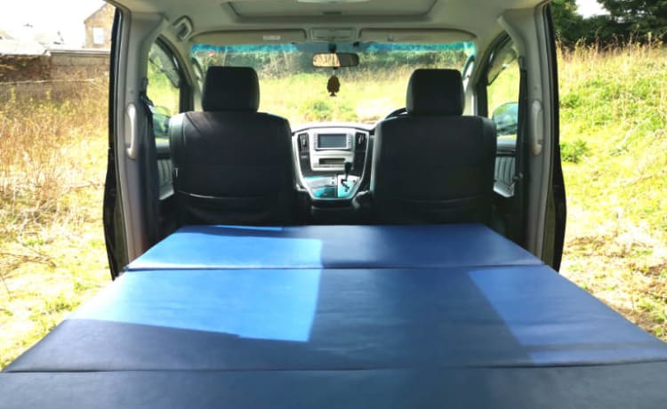 Automatische camper voor 2 personen