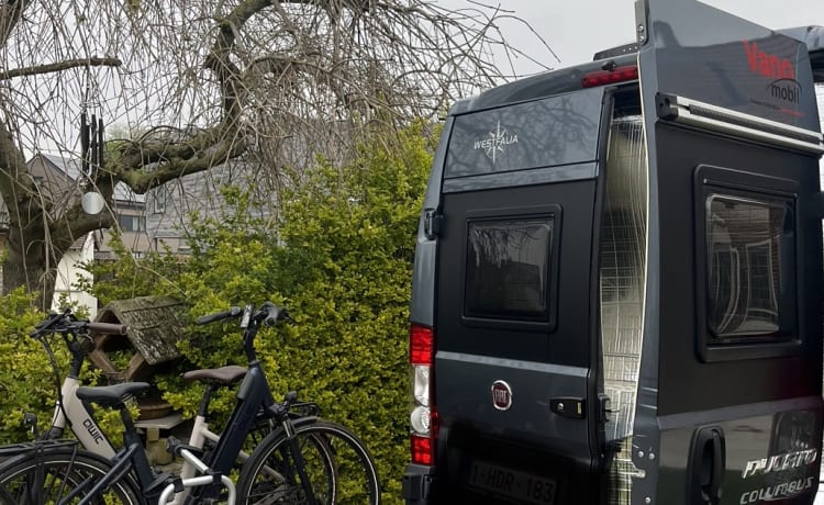 Leuke Camperbus automaat - 2 pers   - zeer goed uitgerust te huur 