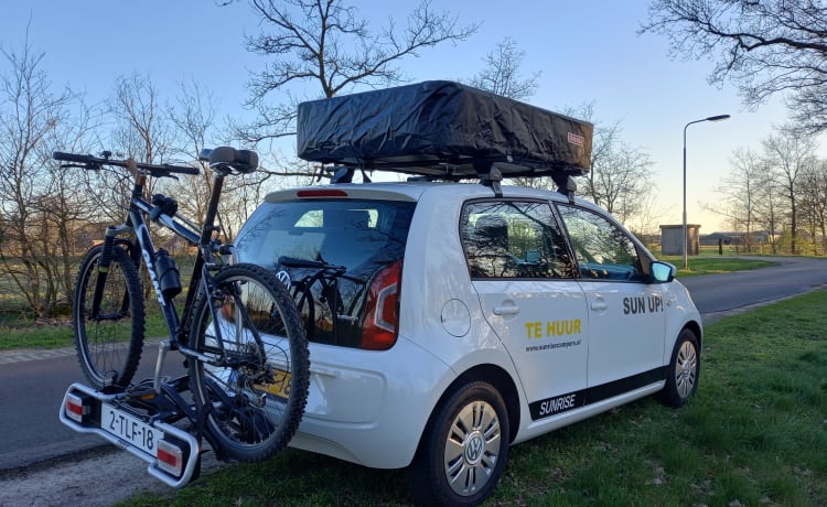 SunUp! – Cool !!.. Une aventure avec le plus petit camping-car de NL ??