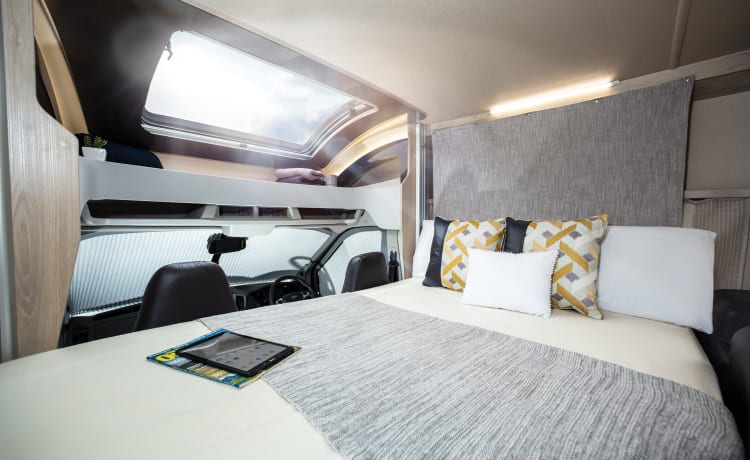 Autotrail F60 – Wohnmobil – Schlafmöglichkeiten für 4 – Reisen 4