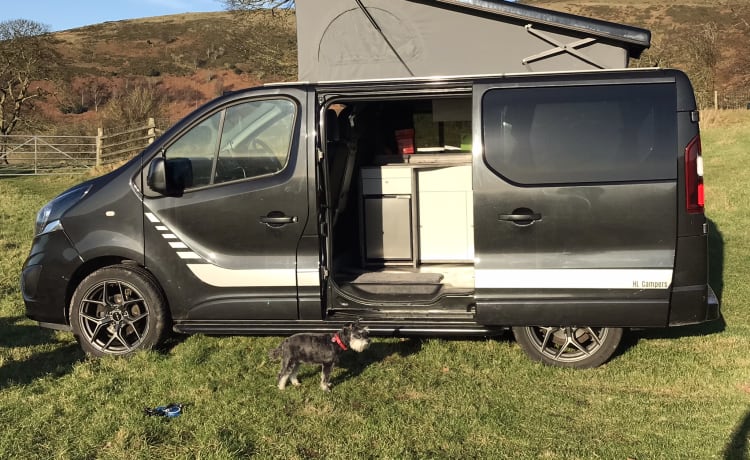 Bart – 4 berth Vauxhall Campervan