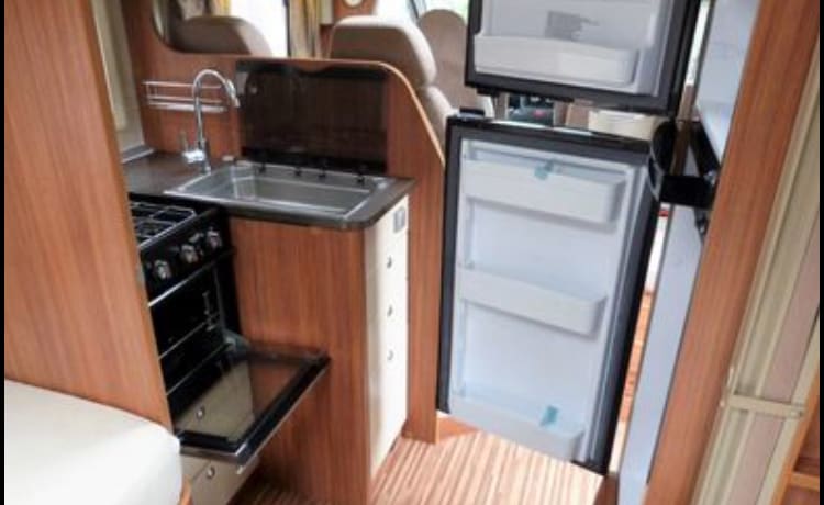 Kenny – 4 berth Adria Mobil semi-integrated from 2012