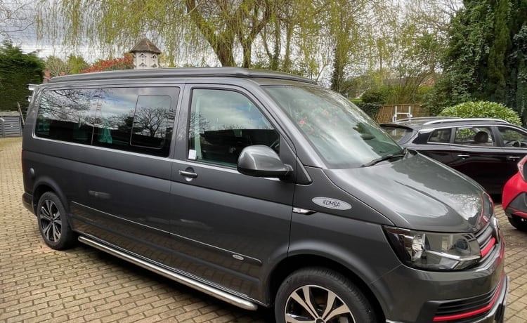 4-persoons VW T6 Komba-campervan - LWB - volledig uitgerust - 2020