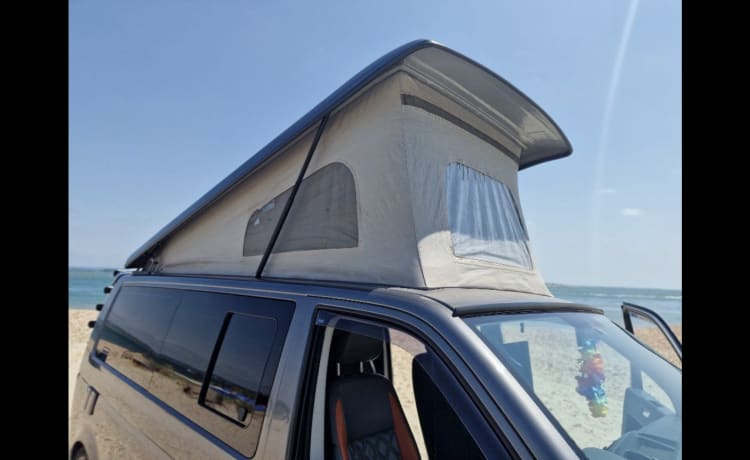 Cool Journeys – VW T5 4 couchettes LWB Auto Sporty Camper