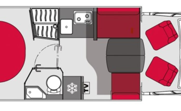 Noleggio il mio camper Pilote P 726; comodo, familiare