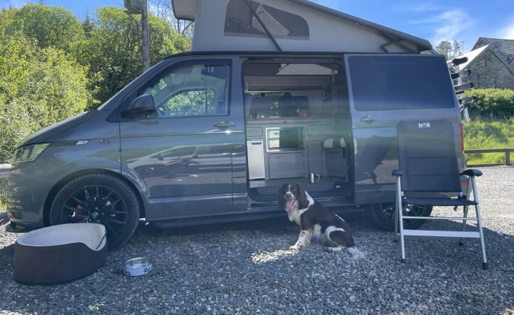 4 berth Volkswagen campervan from 2020