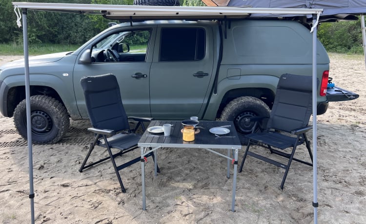 Rocky – Camper terrestre Volkswagen Amarok 2p