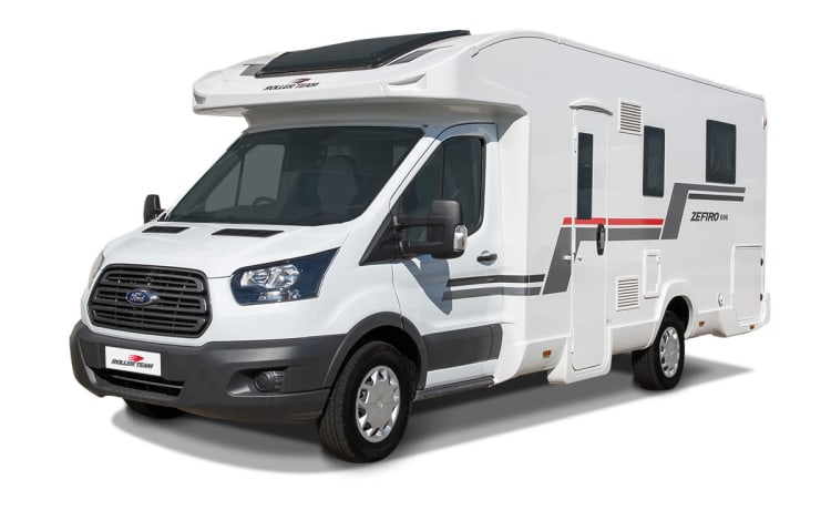 2021 Zefiro 696 - Camper di lusso 5 posti letto