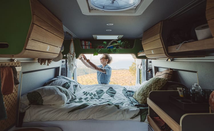 - voor de actieve vakantiegangers – Modular bus camper for 2 people