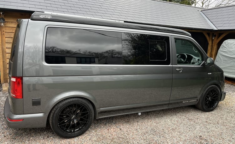Wilson – Luxe VW T6 LWB 4-persoons Kent North Downs
