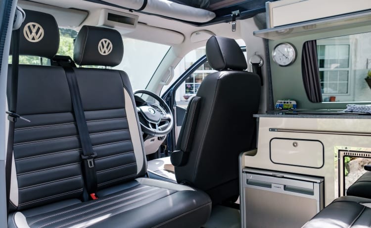 Shelagh – 4-persoons Volkswagen campervan 2020- Inclusief verzekering