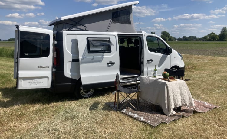 Super camping-car pour partir à l'aventure