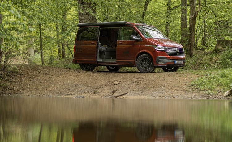 Max – Opzione completa VW California 4motion fuoristrada (AWD).